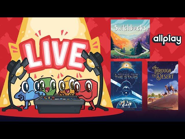 Allplay live play-through - Journey Through Stars, Mountains, and Desert!