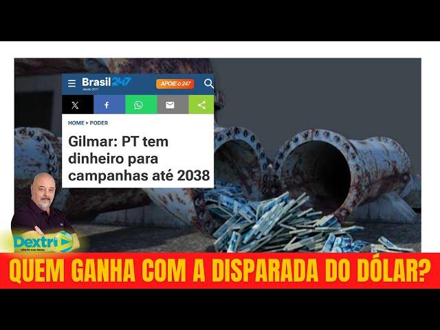 QUEM GANHA COM A DISPARADA DO DÓLAR?