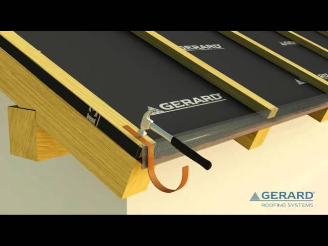 01 INSTALLATION VIDEOS GERARD ROOFING SYSTEMS EUROPE - ROOF UNDERSTRUCTURE (A)