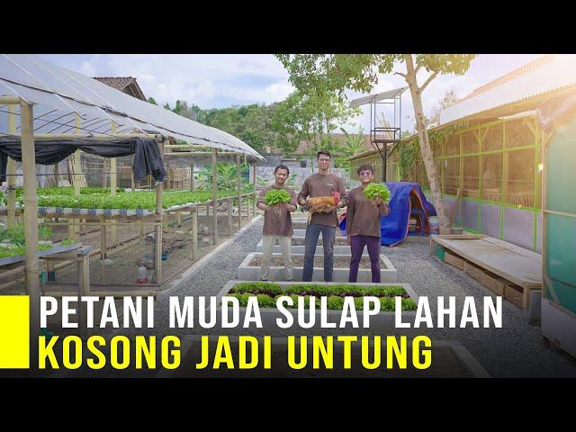 Petani Muda Sulap Lahan Kosong Ditengah Kota Jadi Pertanian Terintegrasi Hasil Panen Berlimpah