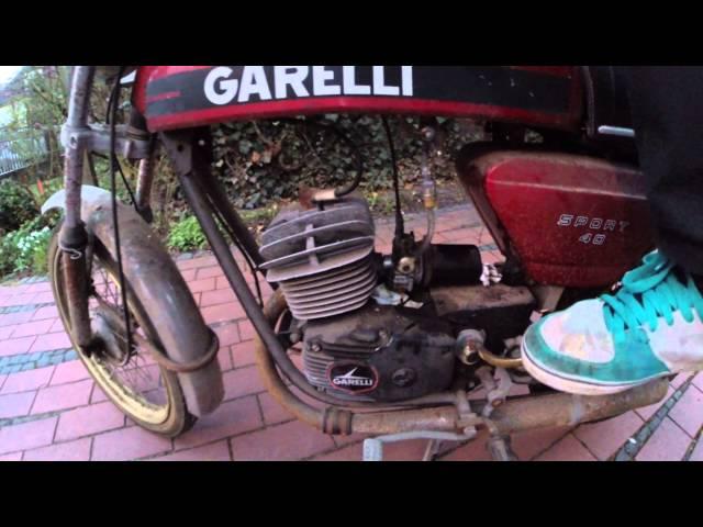 Barn Find: Garelli Sport 40 Mokick First Start aft