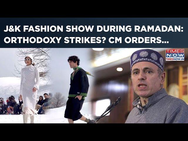 J&K: Gulmarg Fashion Show During Ramadan Sparks Outrage| Orthodoxy Strikes? CM Abdullah Orders...