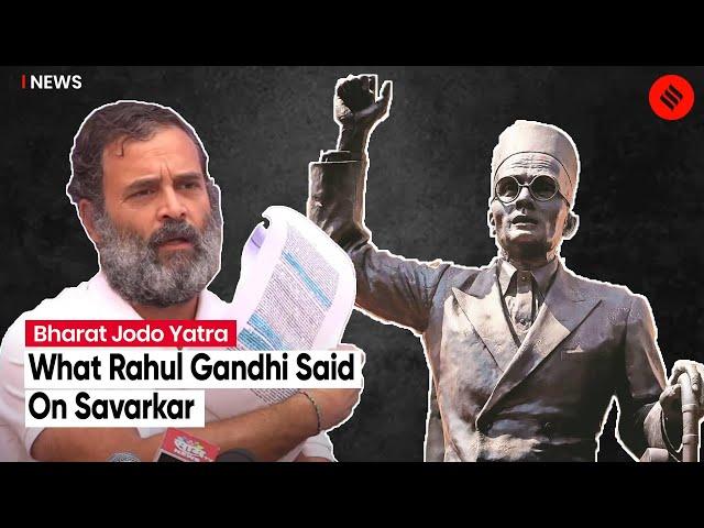 “Savarkar Helped British, Betrayed Gandhi, Patel & Nehru”: Congress MP Rahul Gandhi