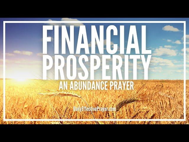 Prayer For Financial Prosperity | Miracle Abundance Prayer For Finances