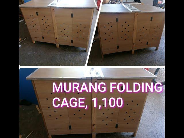 Murang folding cage