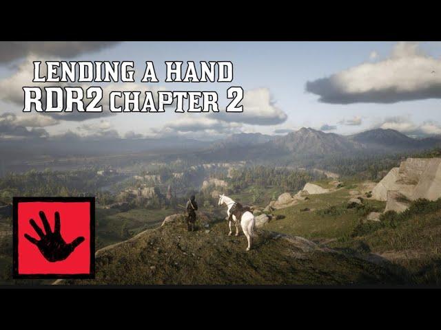 Lending a hand trophy RDR2 | Ps5