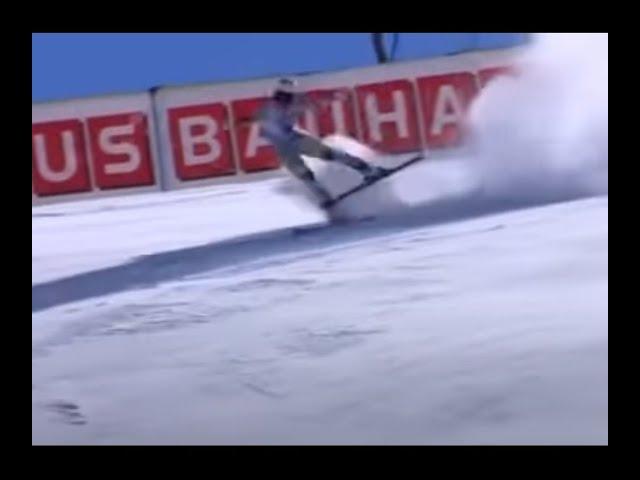 Kajsa Vickhoff Lie - CRASH - Val di Fassa