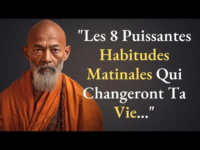 Les 8 incroyables habitudes matinales qui changeront ta vie | Paroles de sages