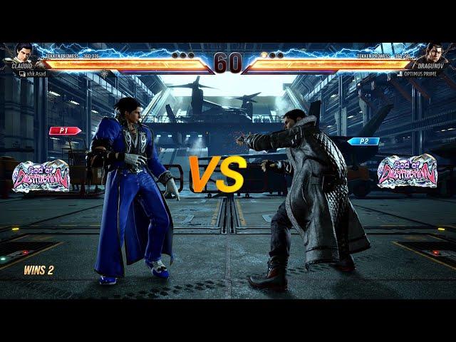 Tekken 8 | God of Destruction Claudio vs Dragunov | Ranked Matches!