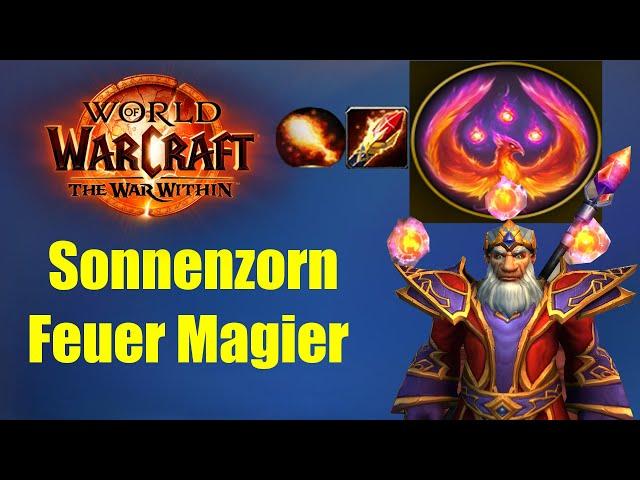 Sonnenzorn Feuer Magier Heldentalente & Gameplay | WoW The War Within