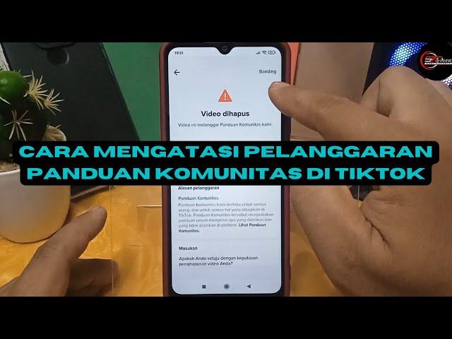 cara mengatasi pelanggaran panduan komunitas di tiktok