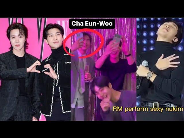 BTS RM & Jhope mini interview (With Sub) at Love Your W 2022 || Namjoon's Sexy Nukim Performance