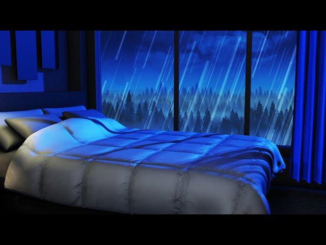 Sleep Sounds Rain No Thunder ️ Rainstorm White Noise 10 Hours