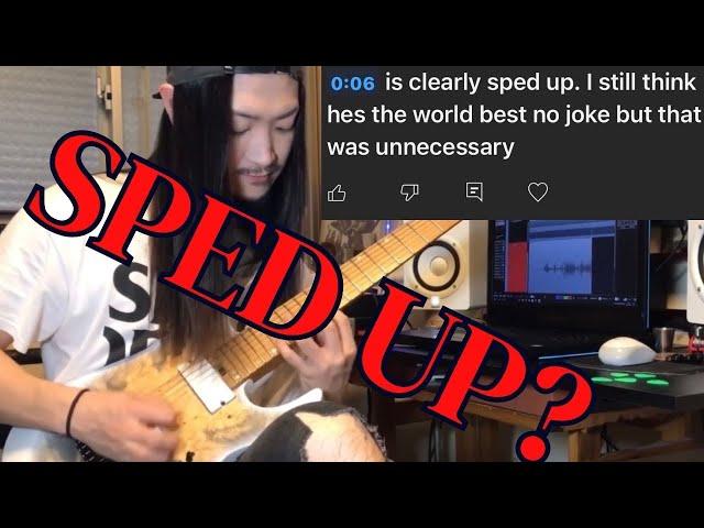 I MADE "Sped up"?