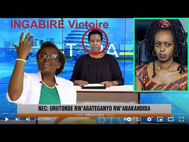 INGABIRE VICTOIRE AVUZE AMAGAMBO AKOMEYE NYUMA YUKO KOMISIYO ITANGAJE ABAKANDIDA BUJUJE IBISABWA!