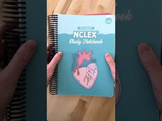 NEW Next Generation NCLEX Study Notebook    #shorts #nclex #nursingnotes