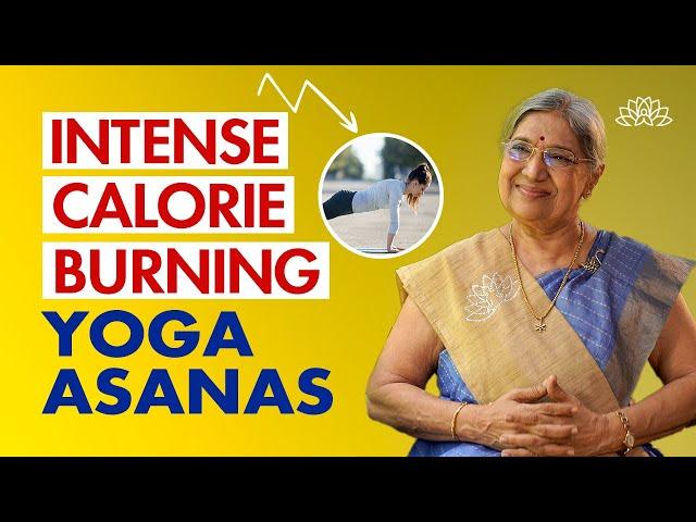 Asanas for belly fat & weight loss | Weight loss yoga & exercises | Yoga asanas