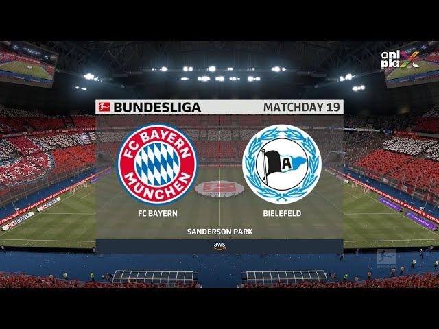 Fifa 21 4K F.C Bayern München vs D.S.C Arminia Bielefeld Bundesliga Match  / Gameplay