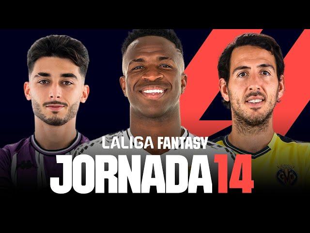 11 PROBABLES y RECOMENDACIONES en LALIGA FANTASY - JORNADA 14