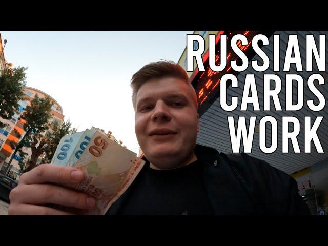 Using a Russian Card In Turkey To CASH OUT - Avoiding Sanctions