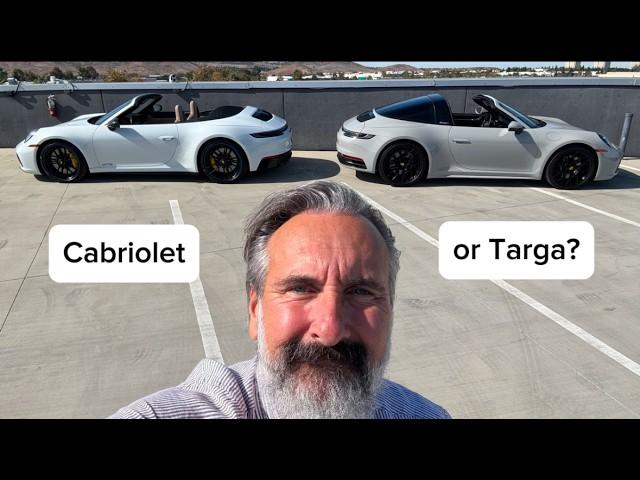 Which Porsche gives a better open top experience?