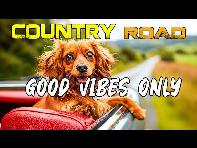 Country Music Songs to Good Vibes Only - Songs to Play on a Road Trip ~ Make Your Road Trip Vibes