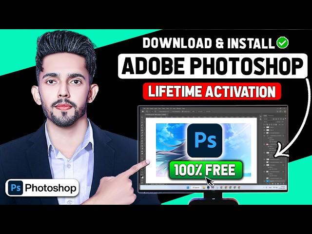 Finally Download Adobe Photoshop Latest Version For Free 2024 | No Crack | Legal Method Best Trick