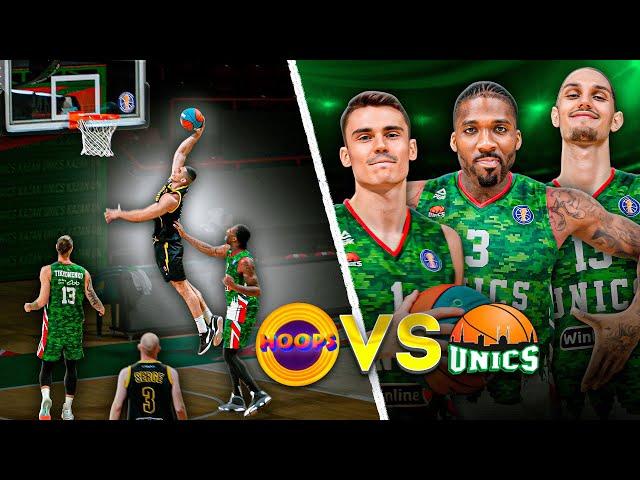 ИГРАЕМ 3 НА 3 ПРОТИВ ЧЕМПИОНОВ ЕДИНОЙ ЛИГИ ВТБ / HOOPS vs UNICS