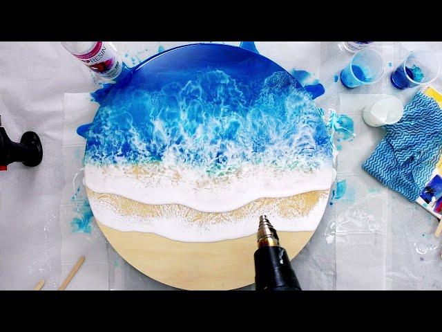 How To Make Ocean Waves In Resin (Voiceover)