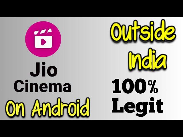 How to watch JioCinema outside India (Android)