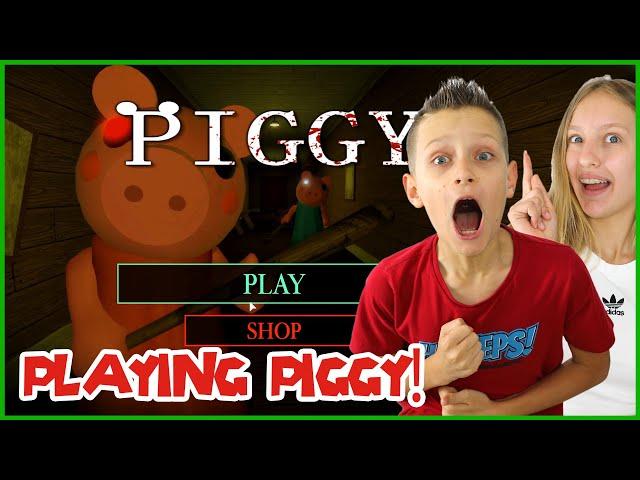 PLAYING PIGGY WITH KARINA!