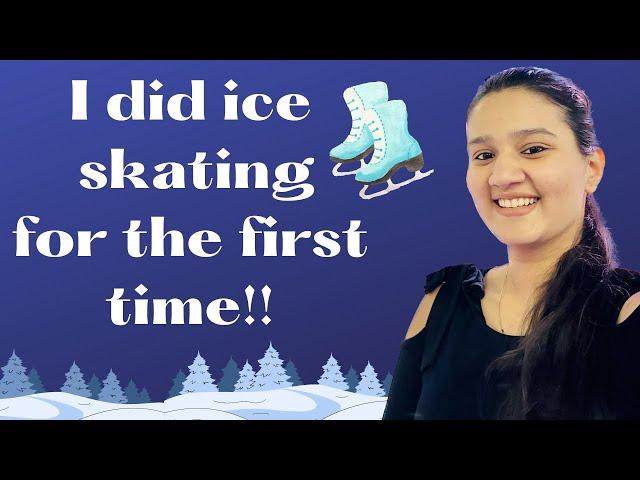 My First Experience of Ice Skating️️ #Russia | FUN VLOG|