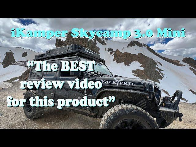 iKamper Skycamp 3.0 Mini (In Depth Review) Roof Top Tent