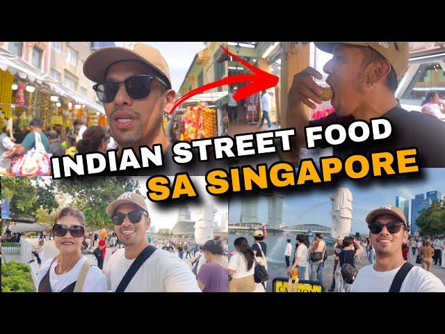 DAY 3 INDIAN STREET FOOD , MERLION AND CHINA TOWN IN SINGAPORE | Travel in Singapore