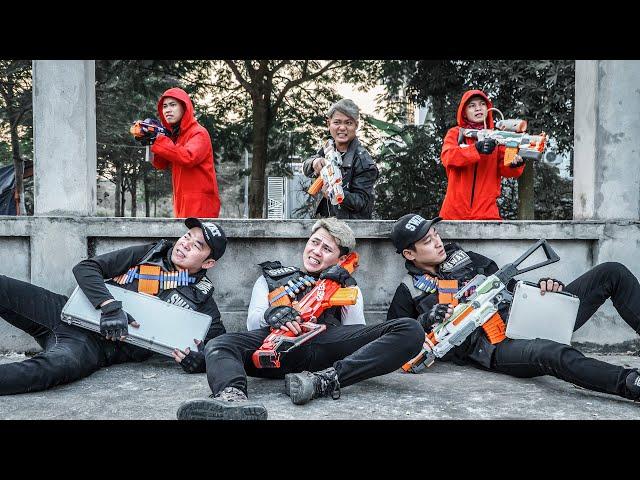 LTT Game Nerf War : 60 Minutes Nerf War | COUPLE SEAL X Nerf Guns Fight Crime Mr Zero