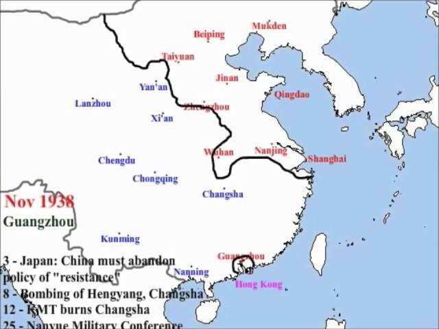 Second Sino Japanese War from 7/7/1937 to 7/30/1940