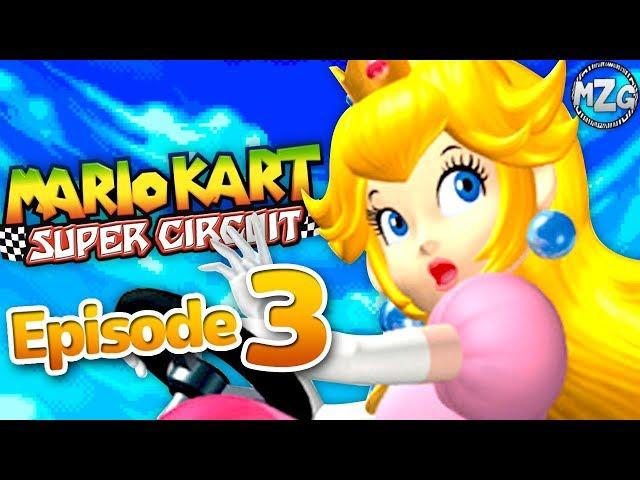 Mario Kart Super Circuit Gameplay Walkthrough Part 3 - Princess Peach! 50cc Lightning Cup!