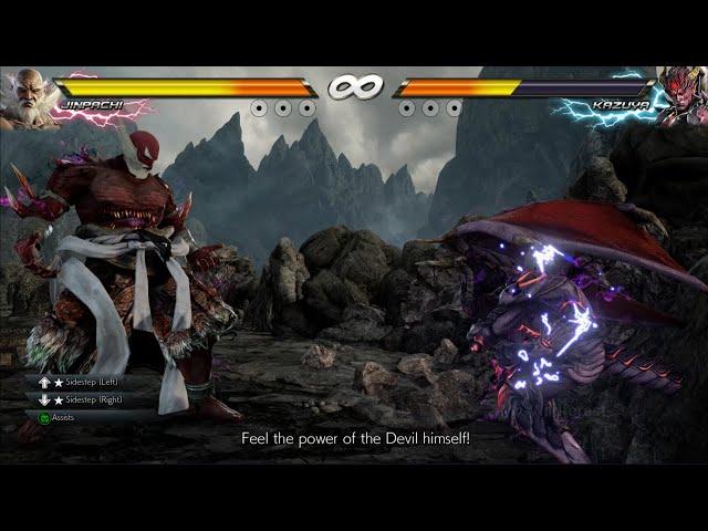 JINPACHI vs DEVIL KAZUYA: Tekken 5 vs Tekken 7 Story Boss Battle