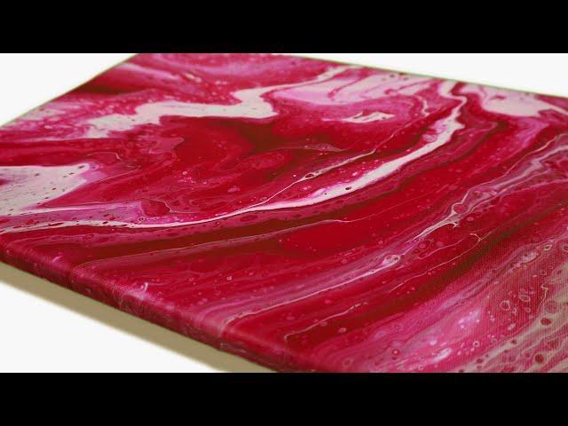 Amazing Acrylic Pour Painting - Learning To Pour Paint - With Music 4k
