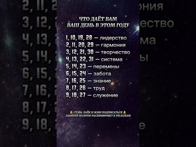️Пиши свою дату "дд.мм" и забирай разбор своего кода! #нумерология #эзотерика #карма #магиячисел