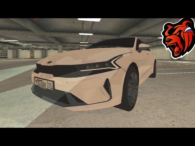 KIA K5 SPORT+ НА БЛЕК РАША BLACK RUSSIA RP! CRMP MOBILE!