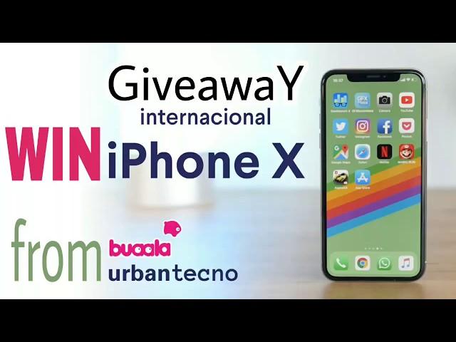 Apple iPhone X International Giveaway from Urban Tecno