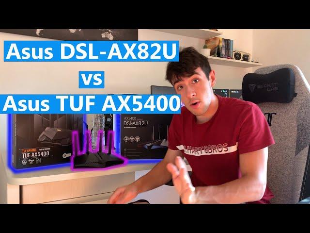 Best Modem/Router for FTTH Upgrade? | DSL AX82U vs TUF AX5400