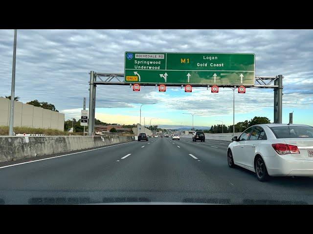 Australian Highway - The M1 Pacific Motorway 4K Drive