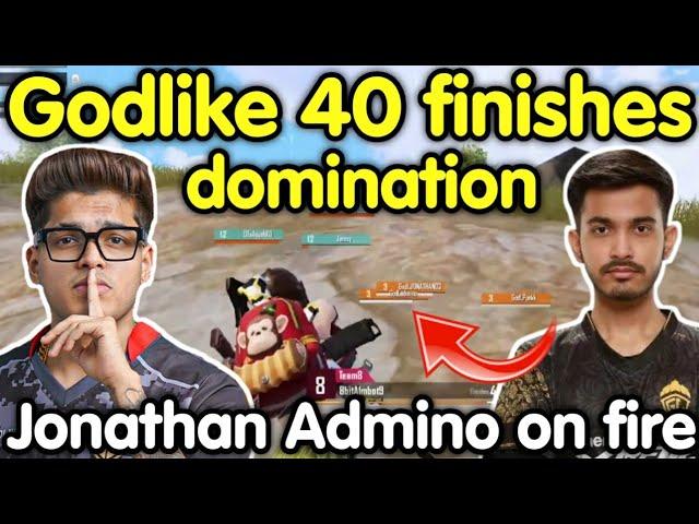 Godlike 40 kills domination in skyesports  Jonathan Admino on fire 