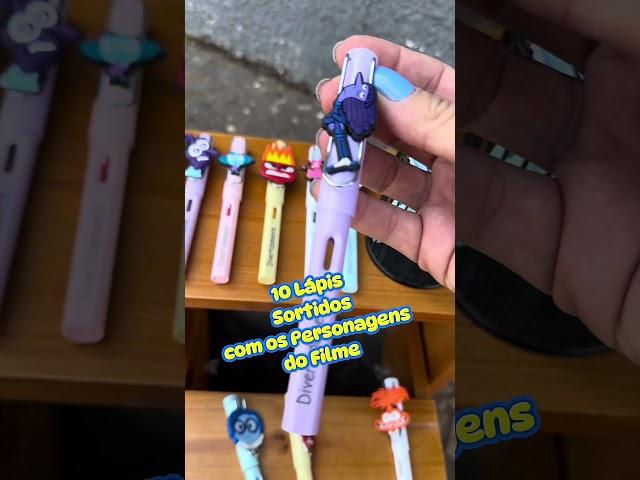 Lápis Infinito Divertidamente Lembrancinha Aniversário 10 Und do Clube de Mães Online
