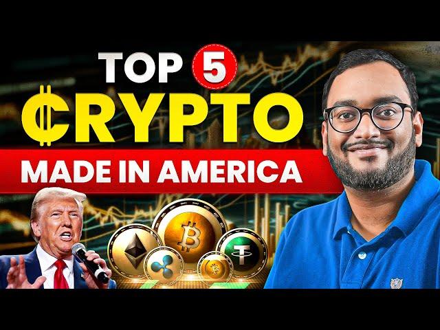 5 BEST American Crypto to Buy for 2025! | Trump Crypto Summit Big News 