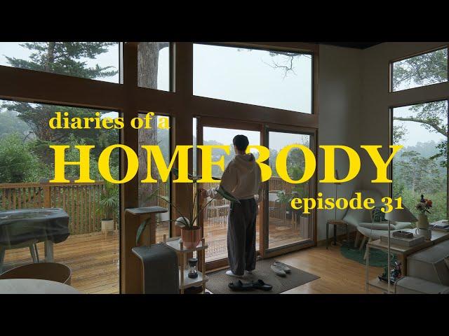 Homebody Diaries | new living room tour, coffee bar setup, end of summer moments