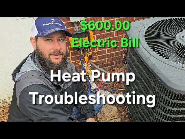 Why is my Electric Bill so High? #heatpump #heatpumprepair