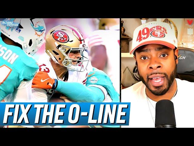 49ers-Dolphins Reaction: Niners MUST fix Brock Purdy's protection in NFL offseason | Richard Sherman